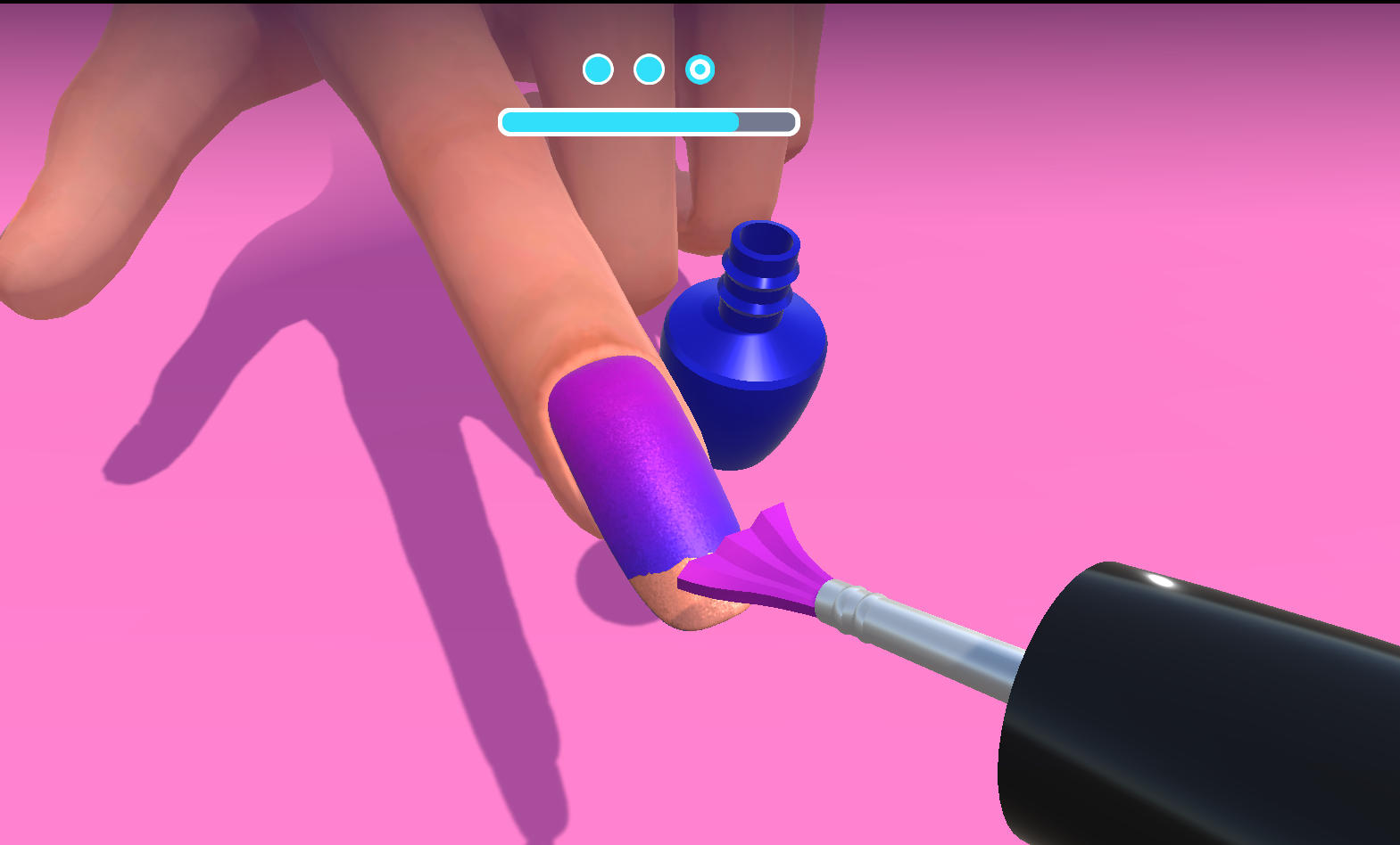 3D Acrylic Nail: Nail Art Game Client Satisfaction