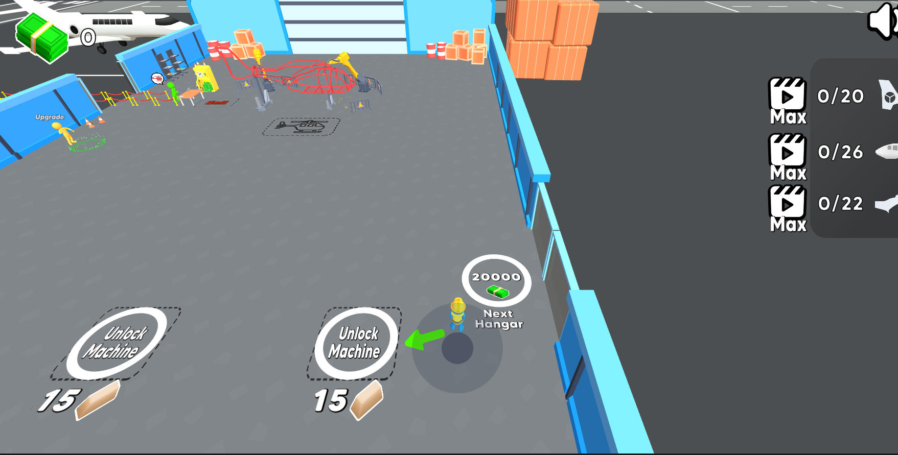 Airplane Factory Tycoon Production Line