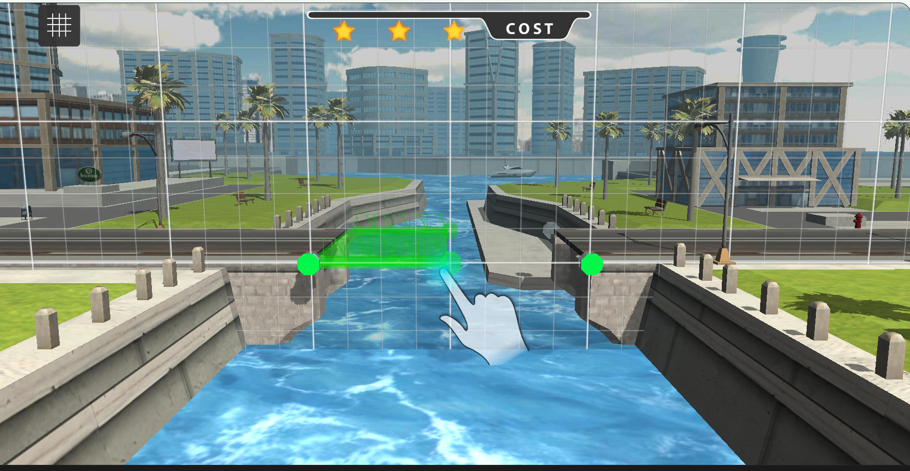 Bridge Builder Physics Simulation