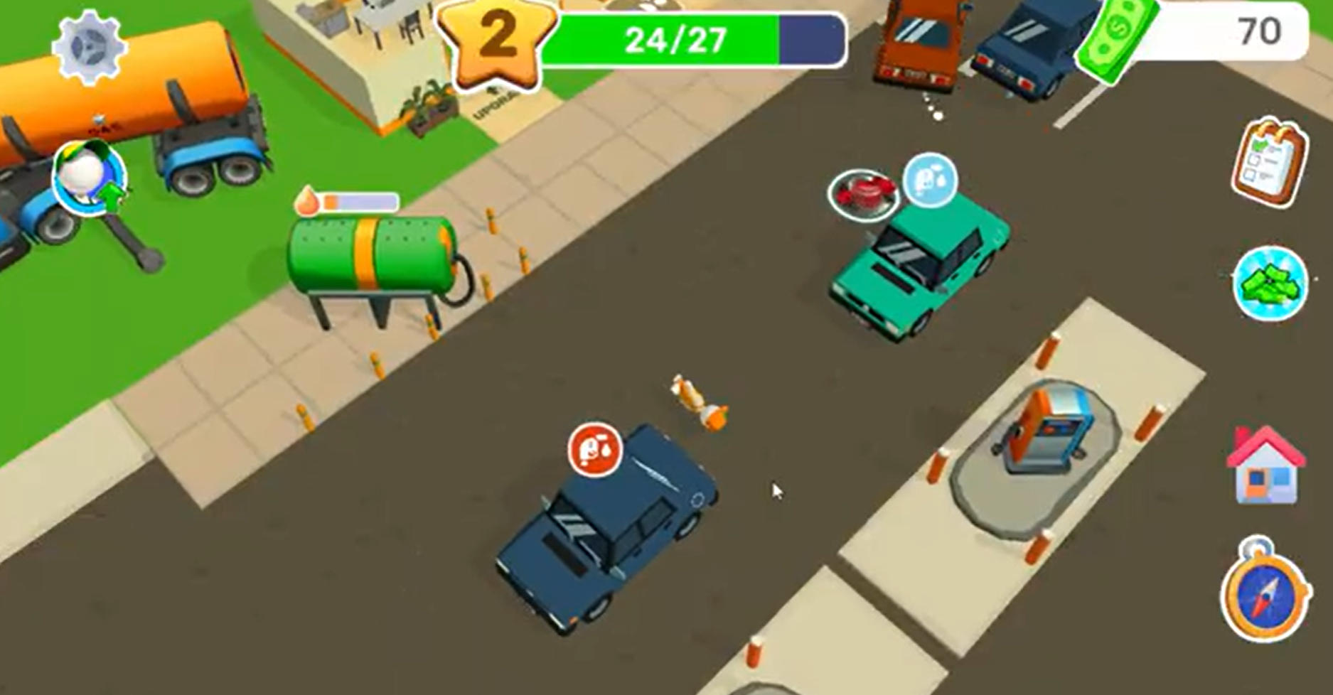 Gas Station - Stick Simulator: Empire Growth