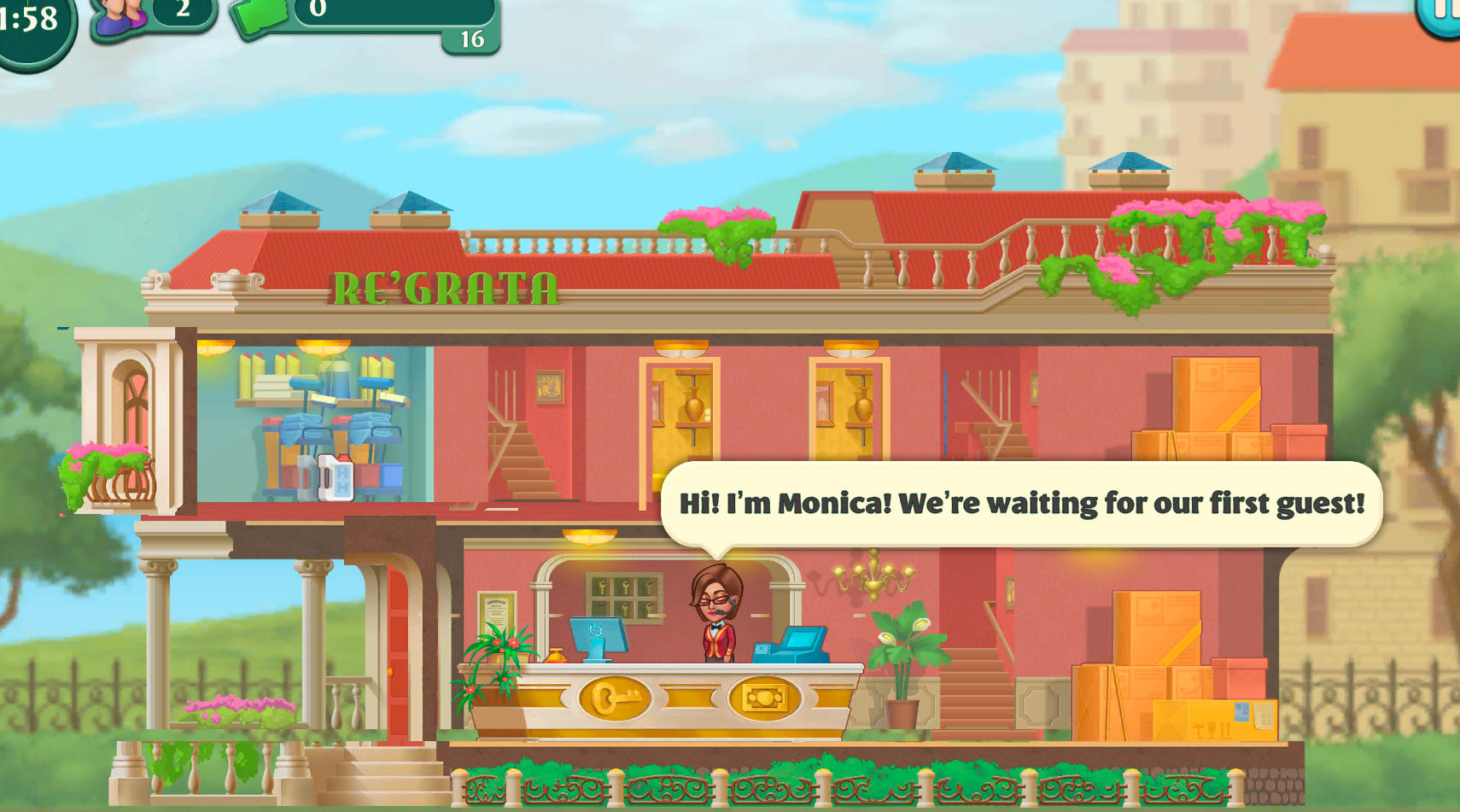 Hotel Manager Simulator Gameplay