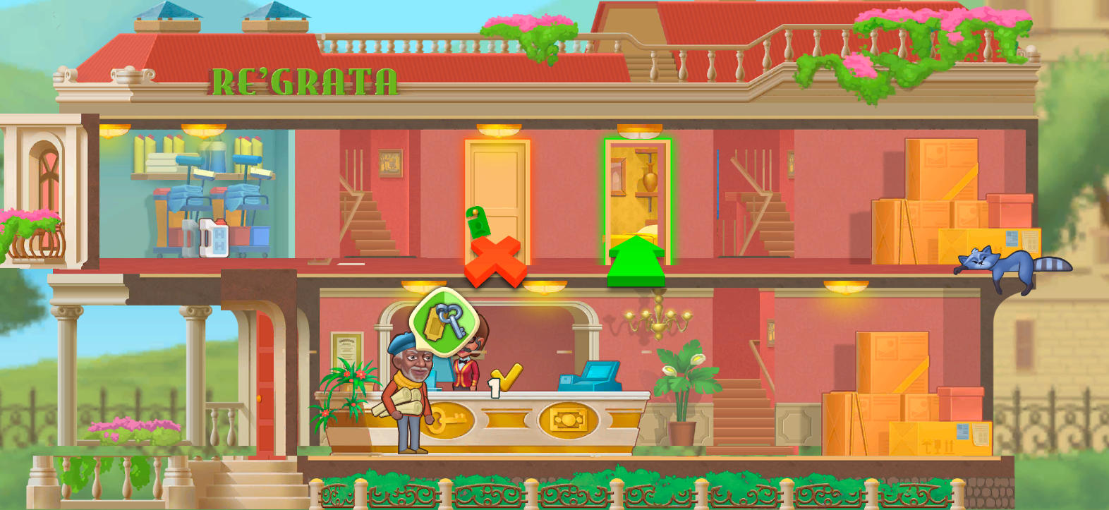 Hotel Manager Simulator Guest Service