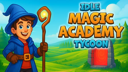 Idle Magic Academy Tycoon game card