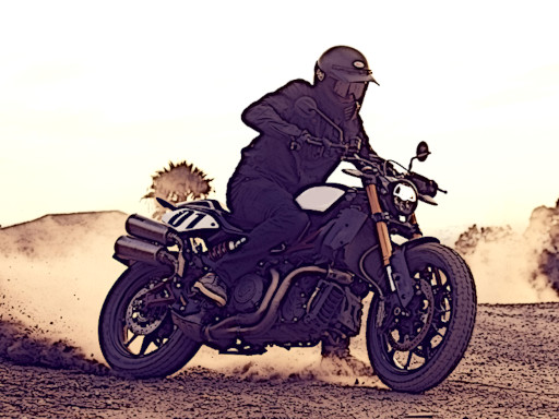 Motorbike Simulator game card