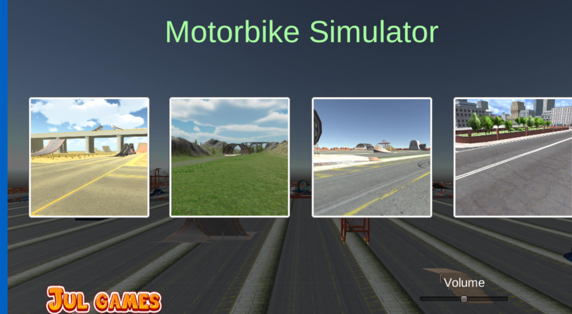 Motorbike Simulator 3D stunt riding gameplay