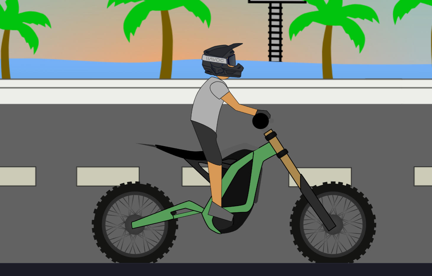 Soflo Wheelie Life game card