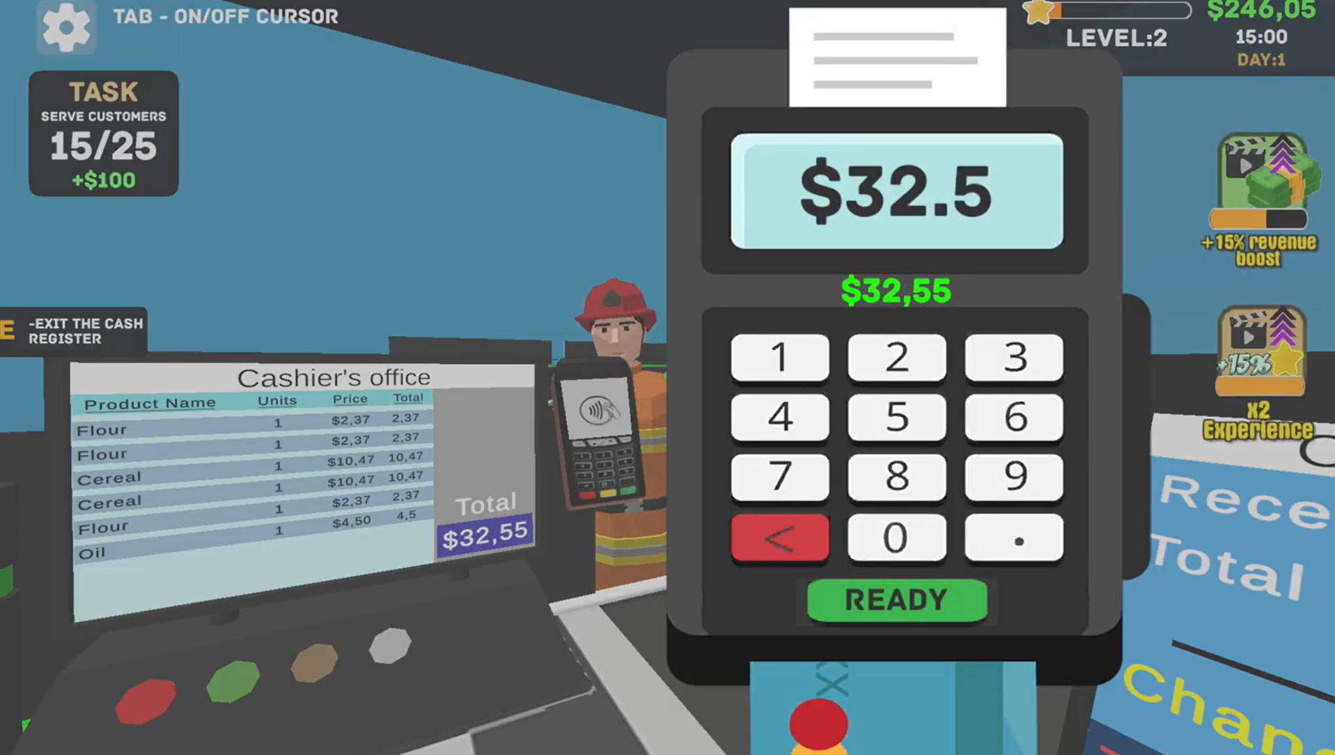 Supermarket Simulator: Desert - Stocking Shelves