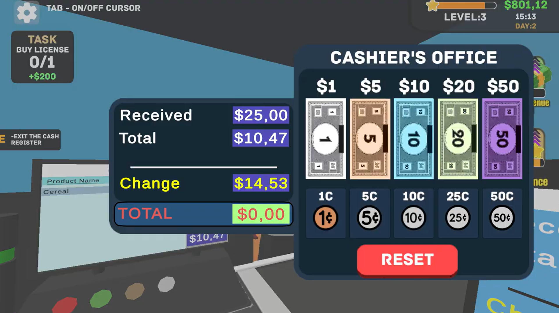 Supermarket Simulator: Desert - Cash Register
